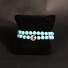 howlite turquoise double layer