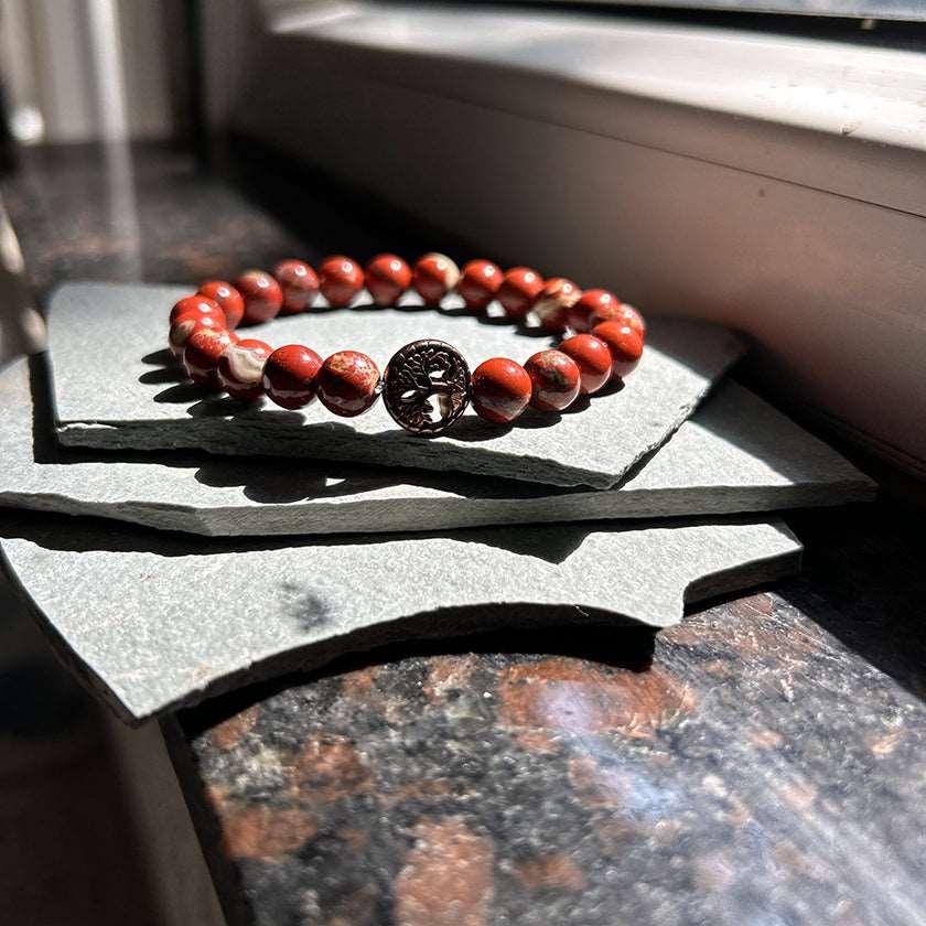 Red Jasper Single Layer